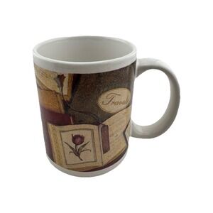 Houston Harvest Coffee Tea Mug‎  Book Lovers Gift Travels Poems
